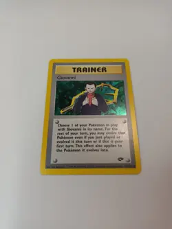 Pokemon Card TCG Giovanni Gym Challenge Leader 18/132 Holo Rare, Perfect Mint - Image 5