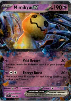 Mimikyu ex Holo Promo SV: Scarlet & Violet Promo Cards 004 NM - Image 1