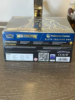 Pokemon TGC Mega Evolution Pokemon Center Elite Trainer Box Lucario - Image 4