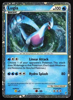 2011 Pokemon Call of Legends Lugia Holo SL7 - Image 1