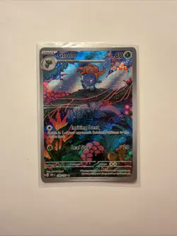 Pokemon Gloom 198/197 SV03 Obsidian Flames Full Art Holo Illustration Rare - Image 1