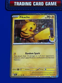 Pikachu 051/162 Pokemon Day 2026 30th Anniversary Stamped Promo Pokemon TCG NM - Image 3
