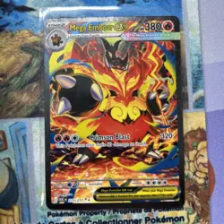 Mega Emboar ex 273/217 SIR Secret Rare Pokemon Ascended Heroes MINT Pack Fresh - Image 1