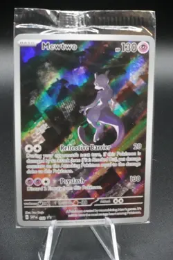 Pokemon TCG Mewtwo #52 Promo Holo 151 Sealed - Image 1