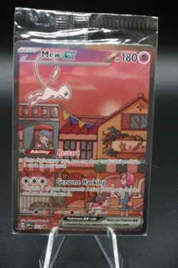 Pokemon TCG Mew Ex #53 Promo Holo 151 Sealed - Image 1