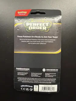 Pokemon TCG Perfect Order Checklane Blister Set Onix + Steelix & Coin - Image 2