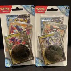 Pokemon Stellar Crown Blister Pack w/ Koraidon & Miraidon Promo (Lot of 2) - Image 1