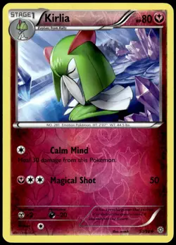 Kirlia 53/98 Uncommon Ancient Origins Pokemon Reverse Holo NM - Image 1