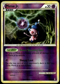 Mime Jr. 47/95 Uncommon Call of Legends Pokemon Reverse Holo LP - Image 1