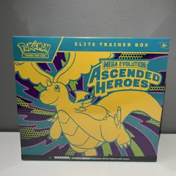 POKEMON TCG MEGA EVOLUTION ASCENDED HEROES ELITE TRAINER BOX ETB BRAND NEW ✅ - Image 1