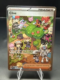Pokemon Clive - Special Illustration Rare Holo SV: Paldean Fates 236/091 NM - Image 1