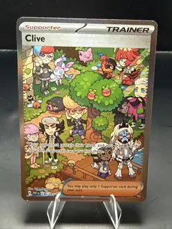 Pokemon Clive - Special Illustration Rare Holo SV: Paldean Fates 236/091 NM - Image 2