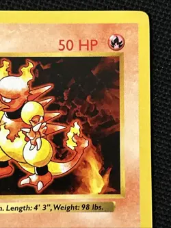 Pokemon Magmar 036/102 (1st Edition) Base Set (Shadowless) Regular *Near Mint* - Image 4