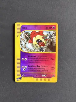 Pokemon TCG Jynx Aquapolis 18/147 Reverse Holo Rare 2002 E-series Nintendo - LP - Image 1