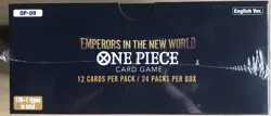 One Piece TCG Emperors in the New World OP-09 Sealed Booster Box English - Image 2