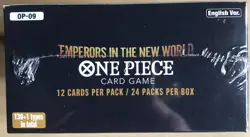 One Piece TCG Emperors in the New World OP-09 Sealed Booster Box English - Image 3
