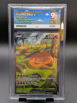 Charizard V SWSH260 ACE 9 Black Star Promo Ultra Premium Collection Pokemon Card - Image 1