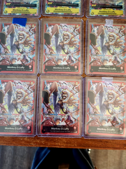 ONE PIECE TCG MONKEY D LUFFY MIXED LOT OF 28 CARDS - Image 5