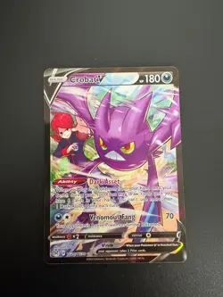 Pokemon TCG Crobat v Lost Origin Trainer Gallery Card TG20/TG30 - Image 1