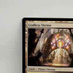 Godless Shrine Gatecrash MTG Magic the Gathering Rare Shock Land 242/249 2013 - Image 4