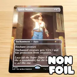 1x Spirit Mantle, Fallout Secret Lair 2451, Magic, MTG NM - Image 1