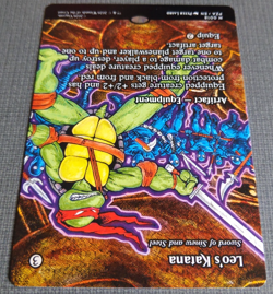 Leo’s Katana MTG TMNT Sword of Sinew and Steel Artifact Equipment NM - Image 3