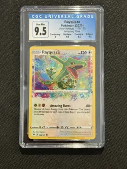 Pokemon Rayquaza Amazing Rare 138/185 Vivid Voltage – CGC 10 Gem Mint - Image 1
