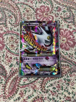 Mega Gengar EX #XY166 Holo full art Pokemon Promo 2016 MP/HP - Image 1
