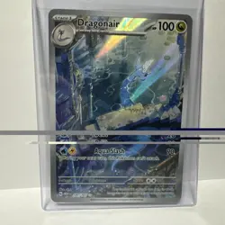 Pokemon TCG Dragonair 181/165 Scarlet & Violet 151 Illustration Rare Holo 100 HP - Image 1