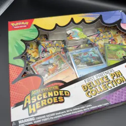 Pokemon TCG: Mega Evolution-Ascended Heroes First Partners Deluxe Pin Collection - Image 4