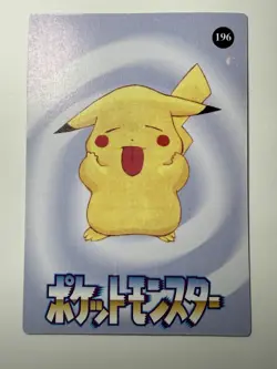 Pokemon Sticker Pikachu #192 Vending Machine Holo - Image 2