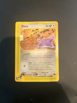 Pokemon 2003 Ditto Skyridge 51/144 Regular Non-Holo Common Card Vintage WOTC - Image 1