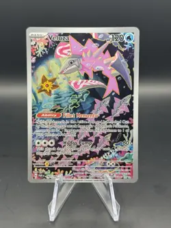 Pokemon TCG Veluza 192/182 Paradox Rift Illustration Full Art Holo NM - Image 1