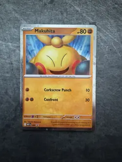 Pokemon Makuhita 068 Cosmo Holo MEP Perfect Order Promo - Image 1