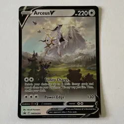 Pokemon Arceus V Promo SWSH204 Sword & Shield Basic Holo 220 HP - Image 1