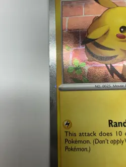 Pokemon Pikachu 051/162 Miscellaneous Promo Holo 70 HP Random Spark - Image 2