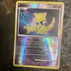 Abra 69/123 Mysterious Treasures Reverse Holo Pokemon TCG - NM - Image 1