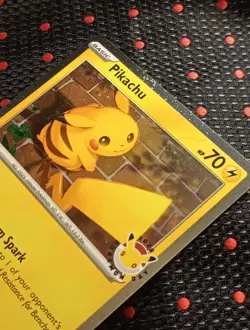 Pikachu Stamped Promo (051/162) [Cosmos Holo] (NM) - Pokemon - Pokemon Day 30th - Image 5