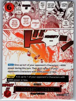 Honesty Impact (Alt Art) OP11-018 English A Fist of Divine Speed - One Piece NM - Image 1
