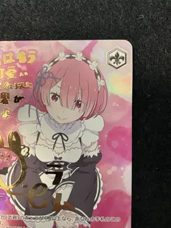 Ram SP Signed RZ/S116-048SP FOIL Re:Zero Vol. 3 Japanese Weiss Schwarz - Image 3