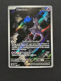 Pokemon TCG Mewtwo 052 SVP Promo Scarlet & Violet Mew 151 UPC Promo Near Mint - Image 1