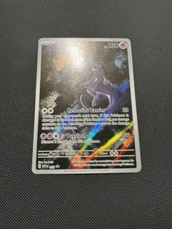 Pokemon TCG Mewtwo 052 SVP Promo Scarlet & Violet Mew 151 UPC Promo Near Mint - Image 2