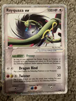 2006 Pokemon RAYQUAZA EX Holo Ultra Rare BLACK STAR PROMO Edition Set Card #039 - Image 1