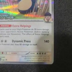 Hop's Snorlax 184 SVP Journey Together Stamped Pre-Release Promo Pokemon - Deck - Image 4