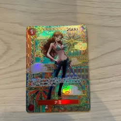 ONE PIECE Card Nami SP Alt Art OP01-016 Awakening of the New Era Japanese 2023 - Image 1