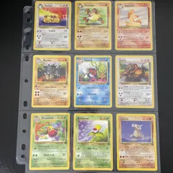 Complete Pokemon Jungle set Cards 1999 Common Uncommon WOTC ⭐ Pokemon Jungle - Image 2