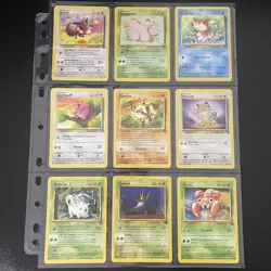 Complete Pokemon Jungle set Cards 1999 Common Uncommon WOTC ⭐ Pokemon Jungle - Image 3