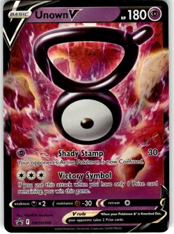 Unown V - Promo SWSH: Sword & Shield Promo Cards SWSH300 LP - Image 1