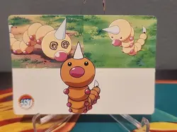 Pokemon Card Santa Pikachu & Rudolph Eevee #355 Vending Machine Holo - Image 2