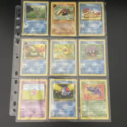 ⭐ (Vintage) Pokemon Fossil Set Complete Set Common+Uncommon Cards ⭐ - Image 5